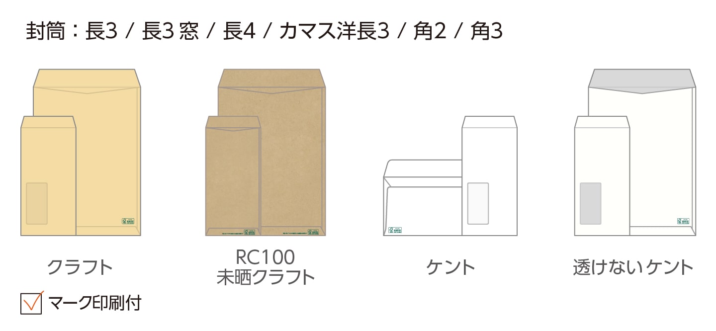 FSC森林認証封筒